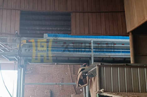 濟源市250平方自動拉板使用現(xiàn)場